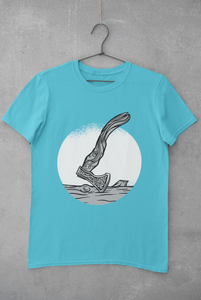 Viking Women Half Sleeves T-shirt- KidsFashionVilla