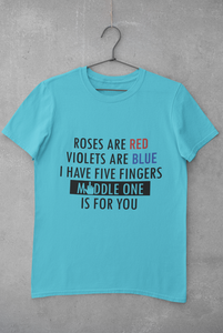 Middle One Women Half Sleeves T-shirt- KidsFashionVilla