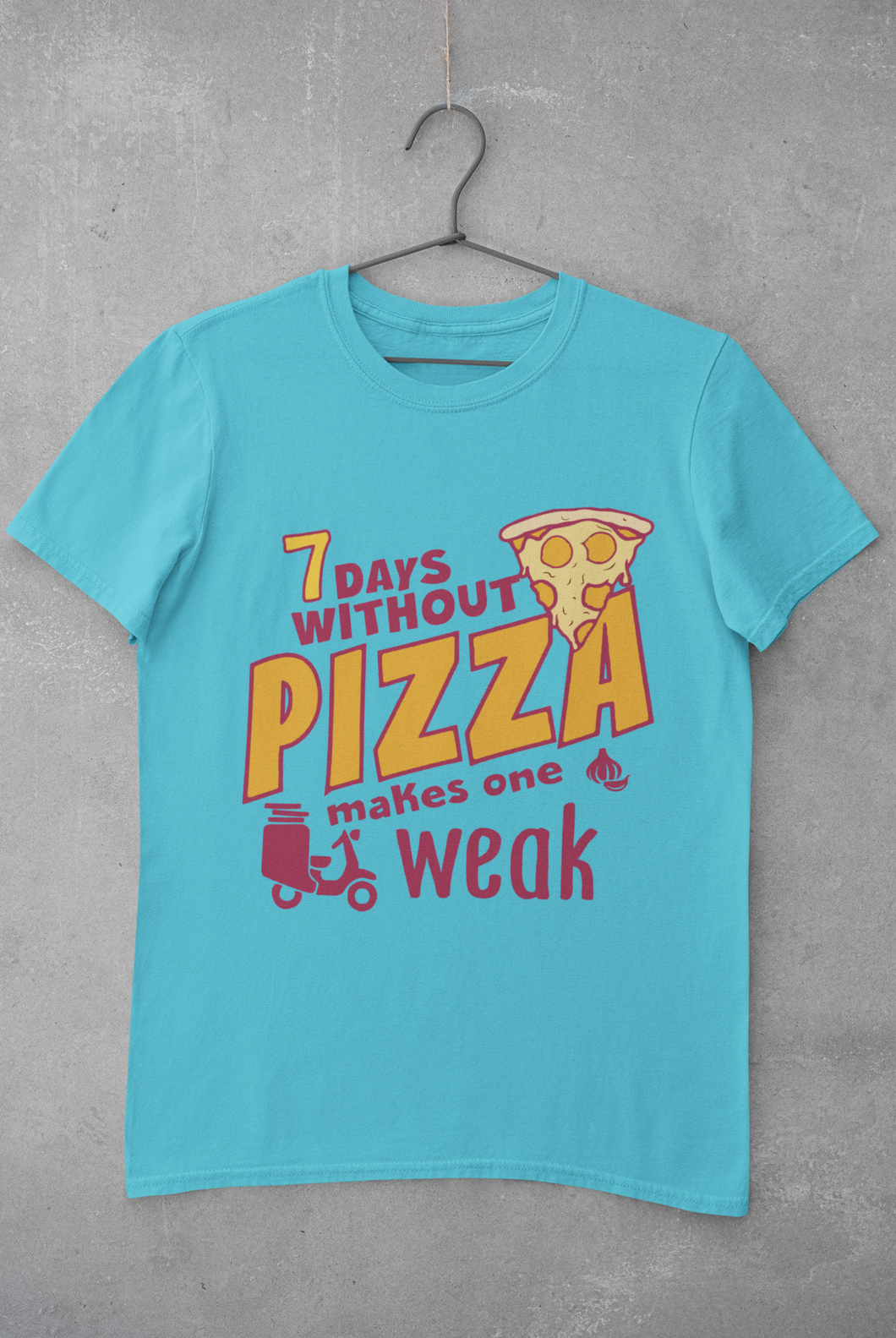 Pizza Women Half Sleeves T-shirt- KidsFashionVilla