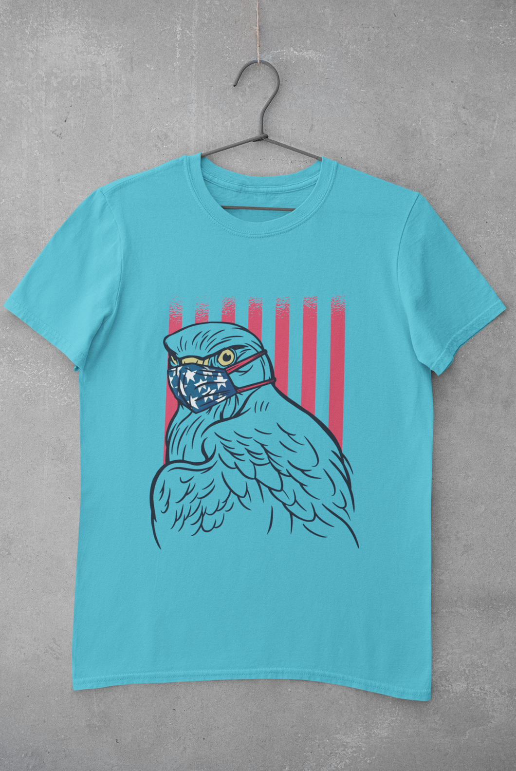 Eagle Women Half Sleeves T-shirt- KidsFashionVilla