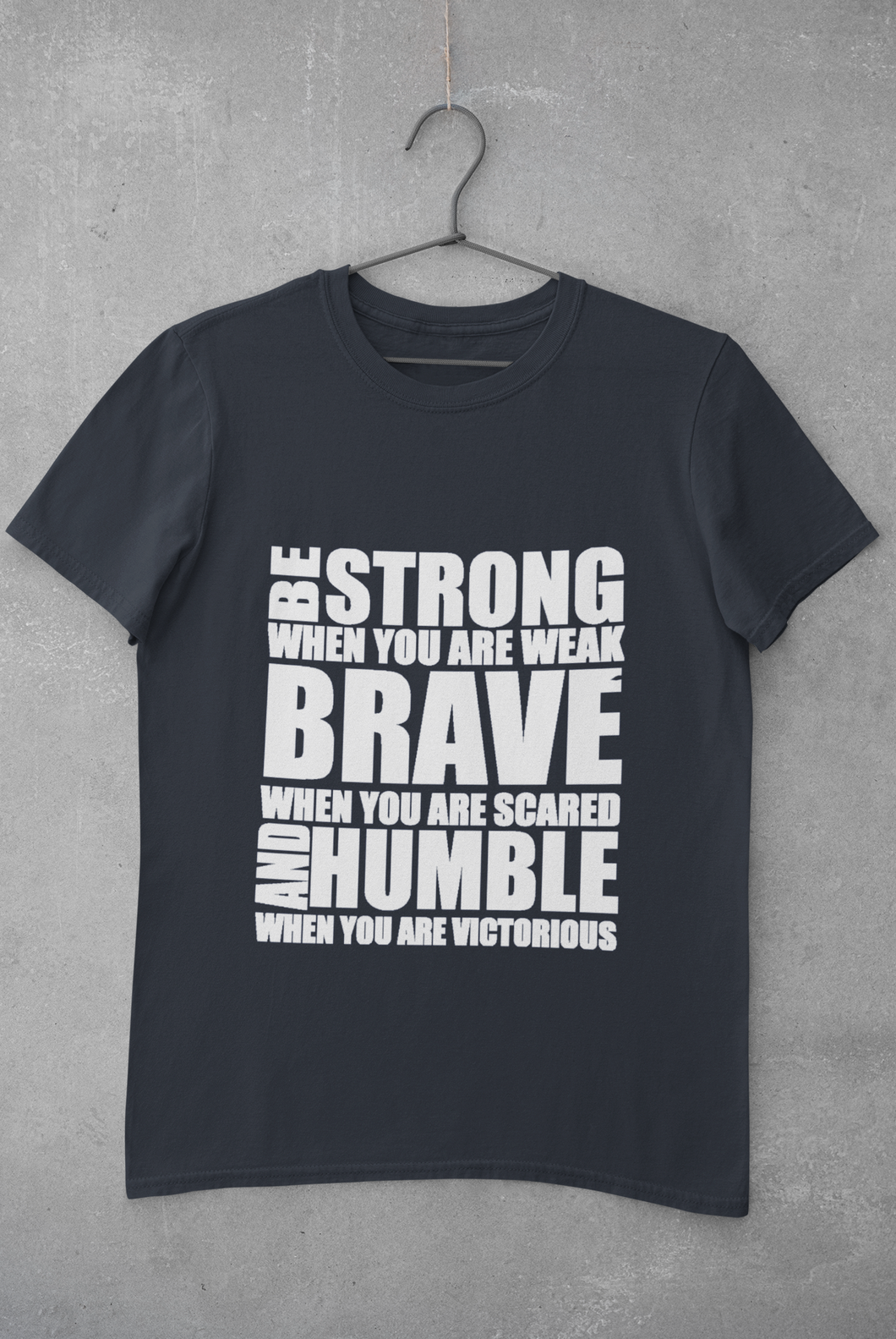 Be Strong Women Half Sleeves T-shirt- KidsFashionVilla