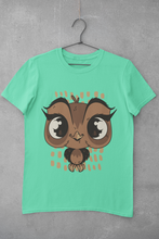 Load image into Gallery viewer, Baby Owl Mens Half Sleeves T-shirt- KidsFashionVilla
