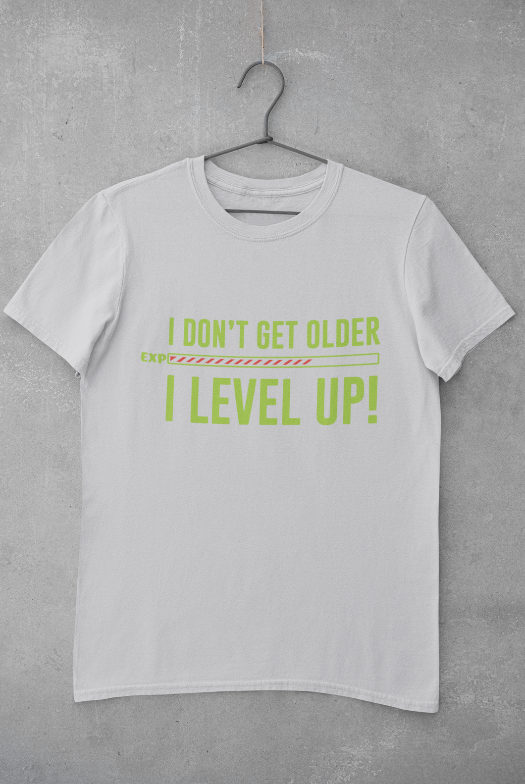 I Level Up Mens Half Sleeves T-shirt- KidsFashionVilla