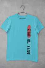 Load image into Gallery viewer, Break The Rules Women Half Sleeves T-shirt- KidsFashionVilla

