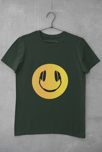 Headphones Love Women Half Sleeves T-shirt- KidsFashionVilla