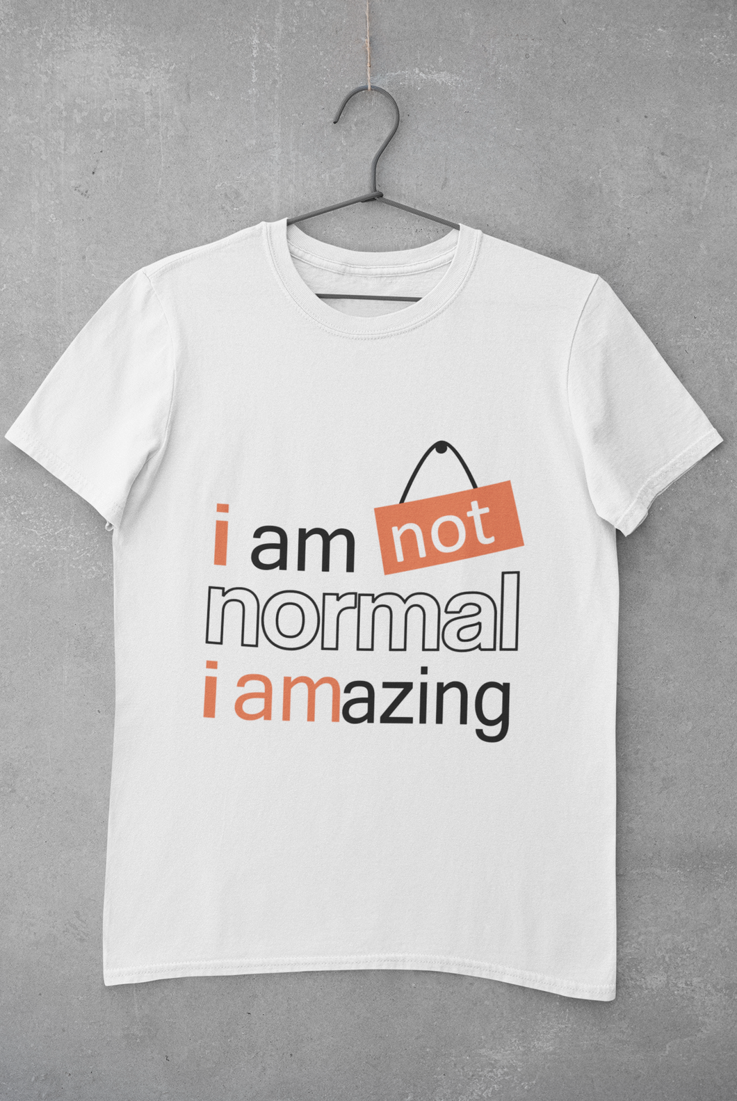 Not Normal Women Half Sleeves T-shirt- KidsFashionVilla