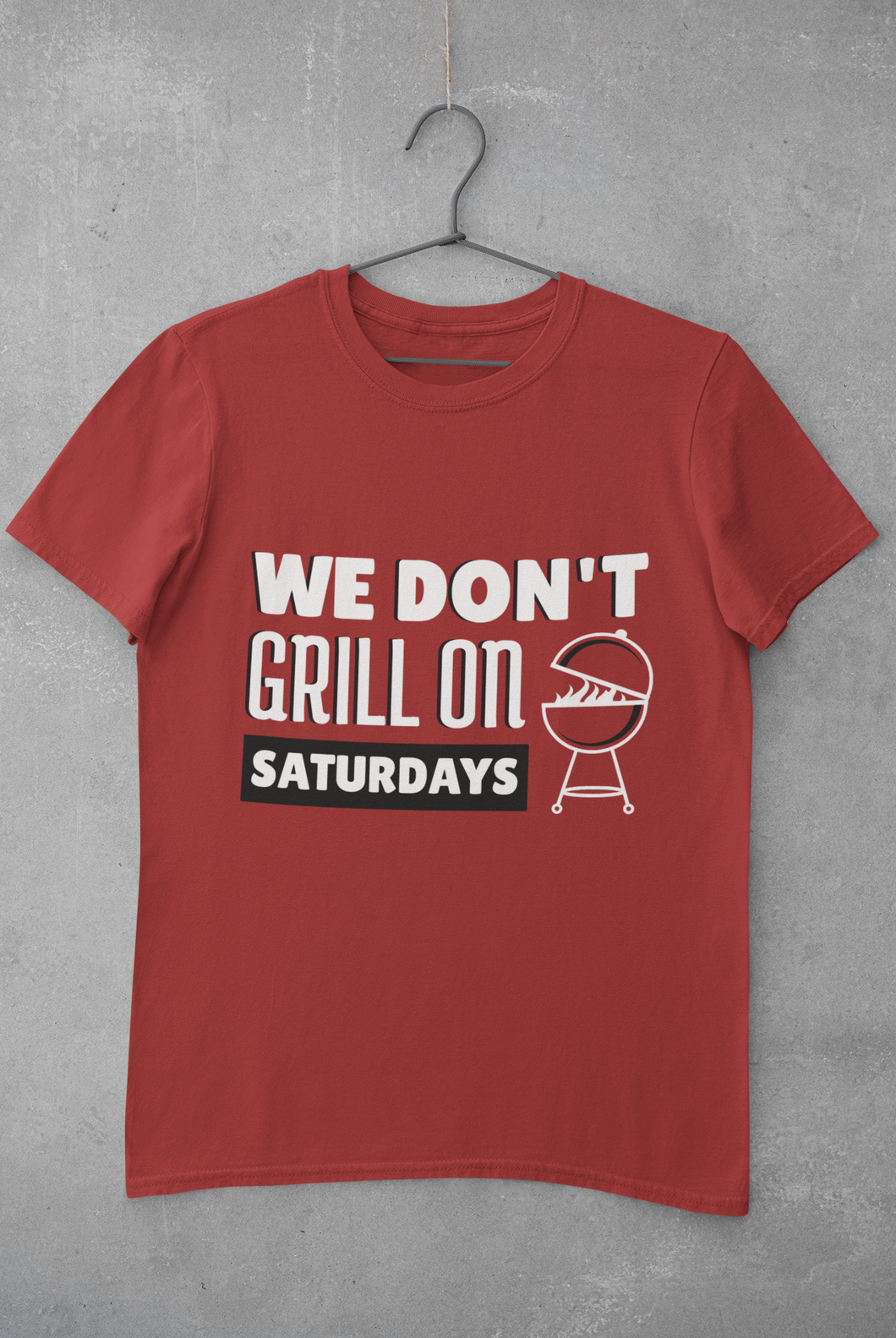 Grill Quote Mens Half Sleeves T-shirt- KidsFashionVilla