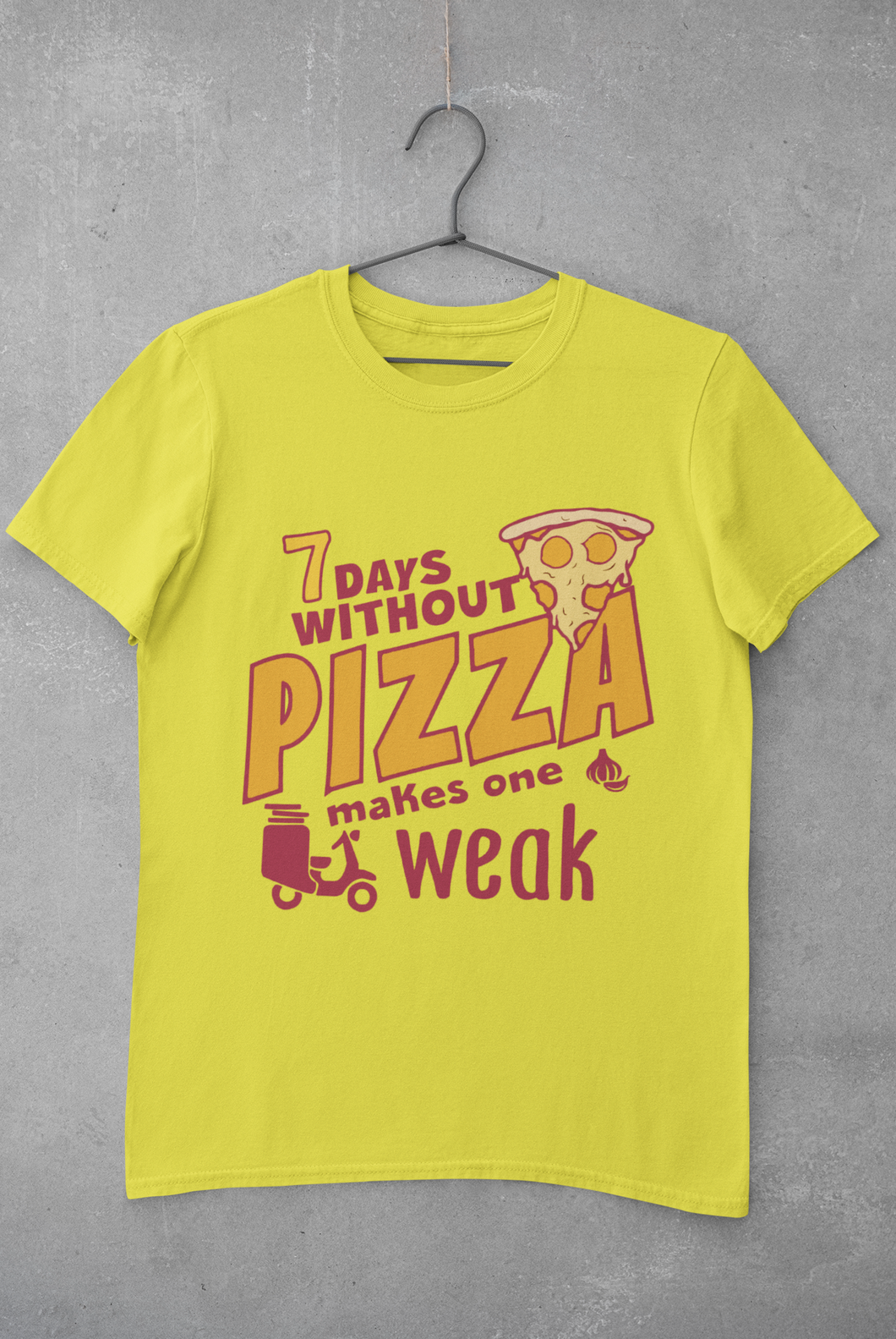 Pizza Women Half Sleeves T-shirt- KidsFashionVilla