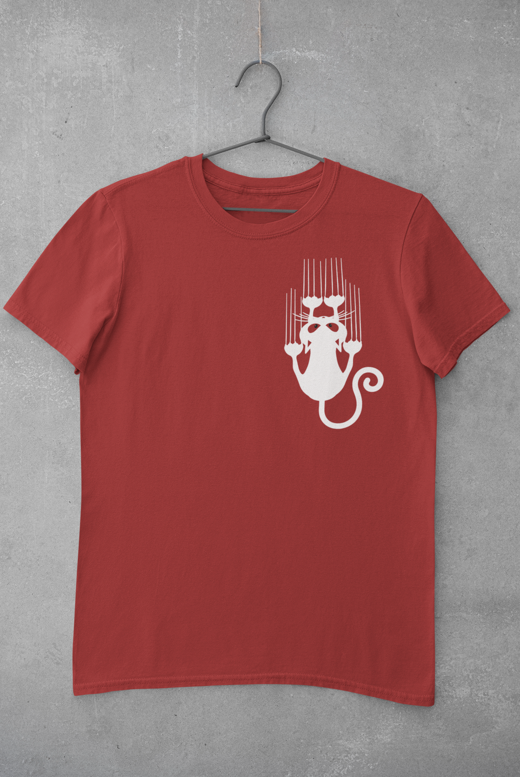 Sliding Cat Women Half Sleeves T-shirt- KidsFashionVilla