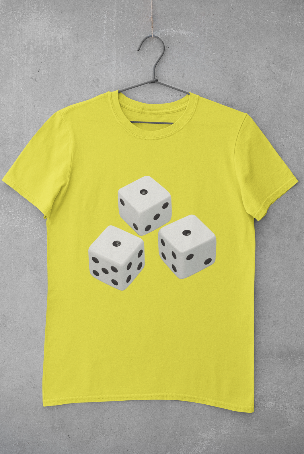 Dice Mens Half Sleeves T-shirt- KidsFashionVilla