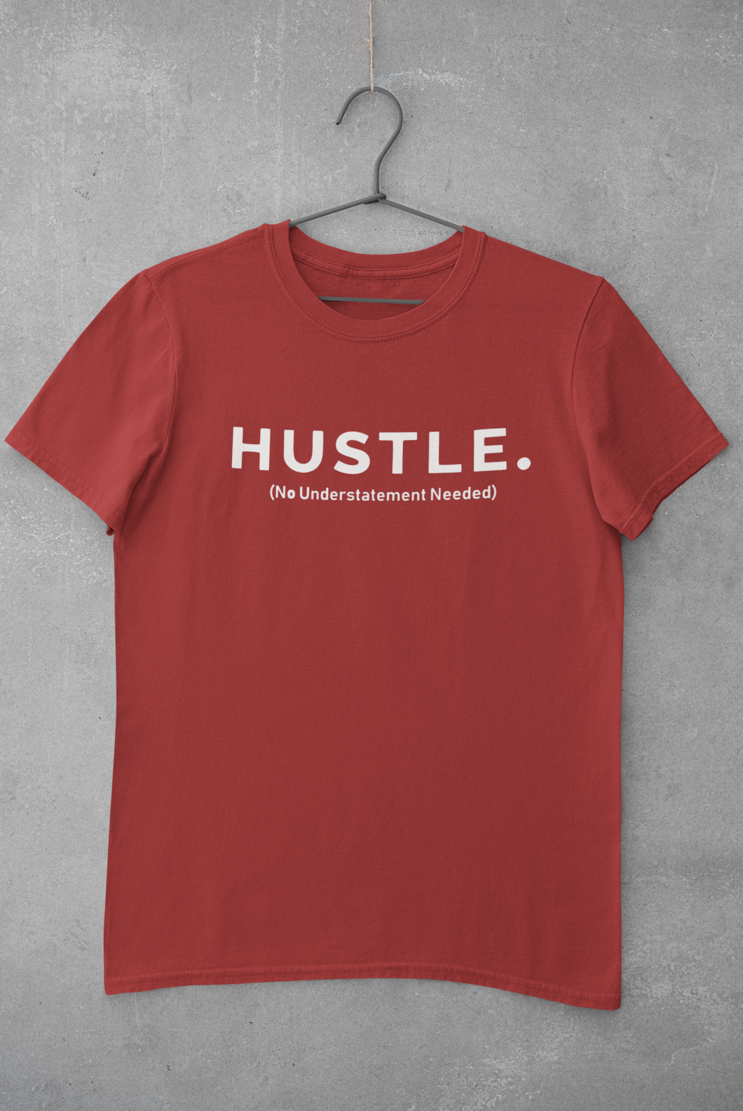 Hustle Mens Half Sleeves T-shirt- KidsFashionVilla