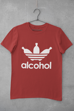 Load image into Gallery viewer, Alcohol Women Half Sleeves T-shirt- KidsFashionVilla
