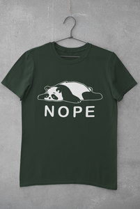 Nope Mens Half Sleeves T-shirt- KidsFashionVilla