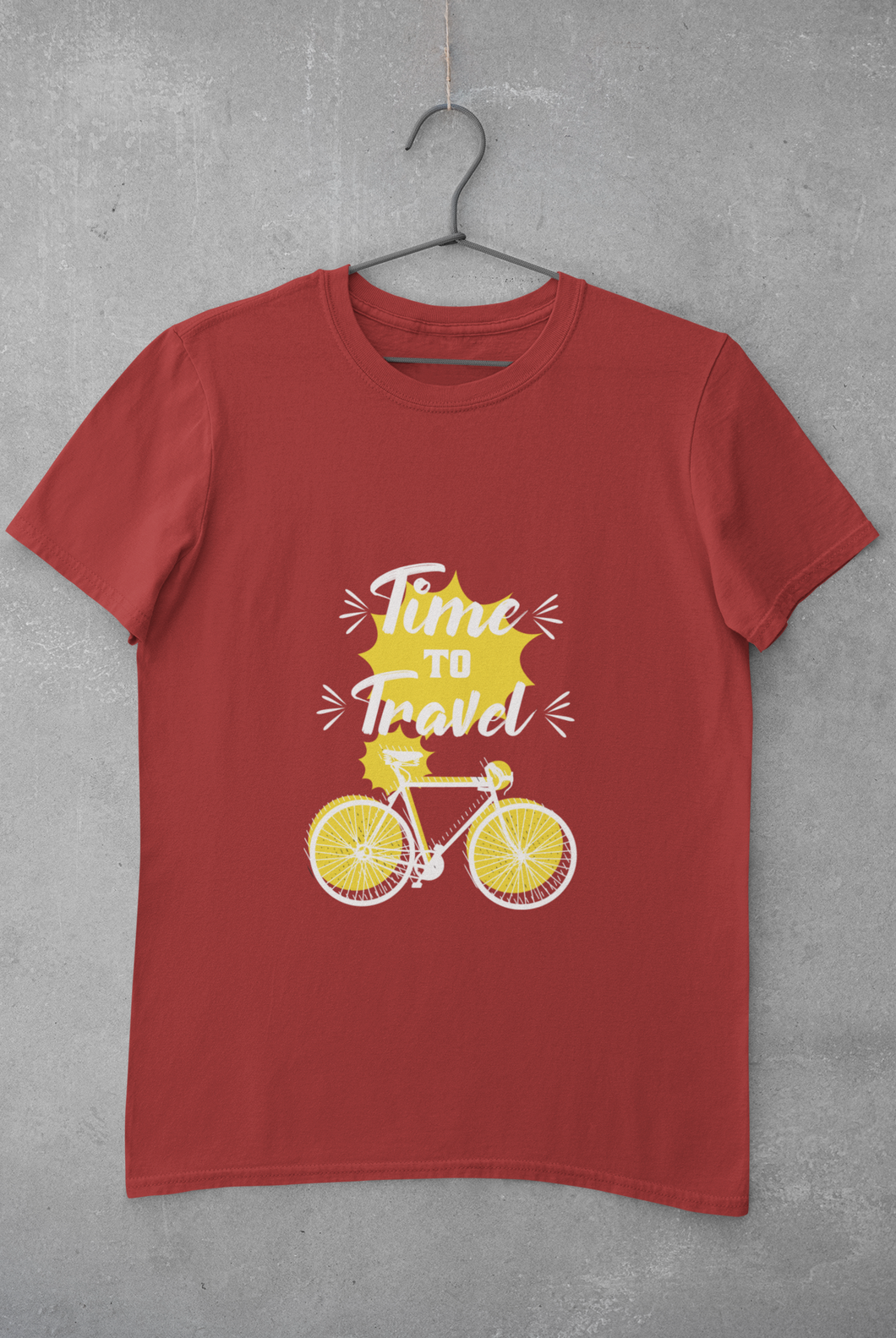 Time To Travel Women Half Sleeves T-shirt- KidsFashionVilla