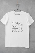 Load image into Gallery viewer, Math Formula Mens Half Sleeves T-shirt- KidsFashionVilla
