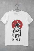 Load image into Gallery viewer, Goku Sun Anime Women Half Sleeves T-shirt- KidsFashionVilla
