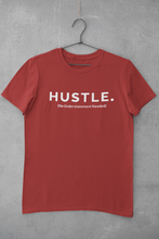 Load image into Gallery viewer, Hustle Women Half Sleeves T-shirt- KidsFashionVilla
