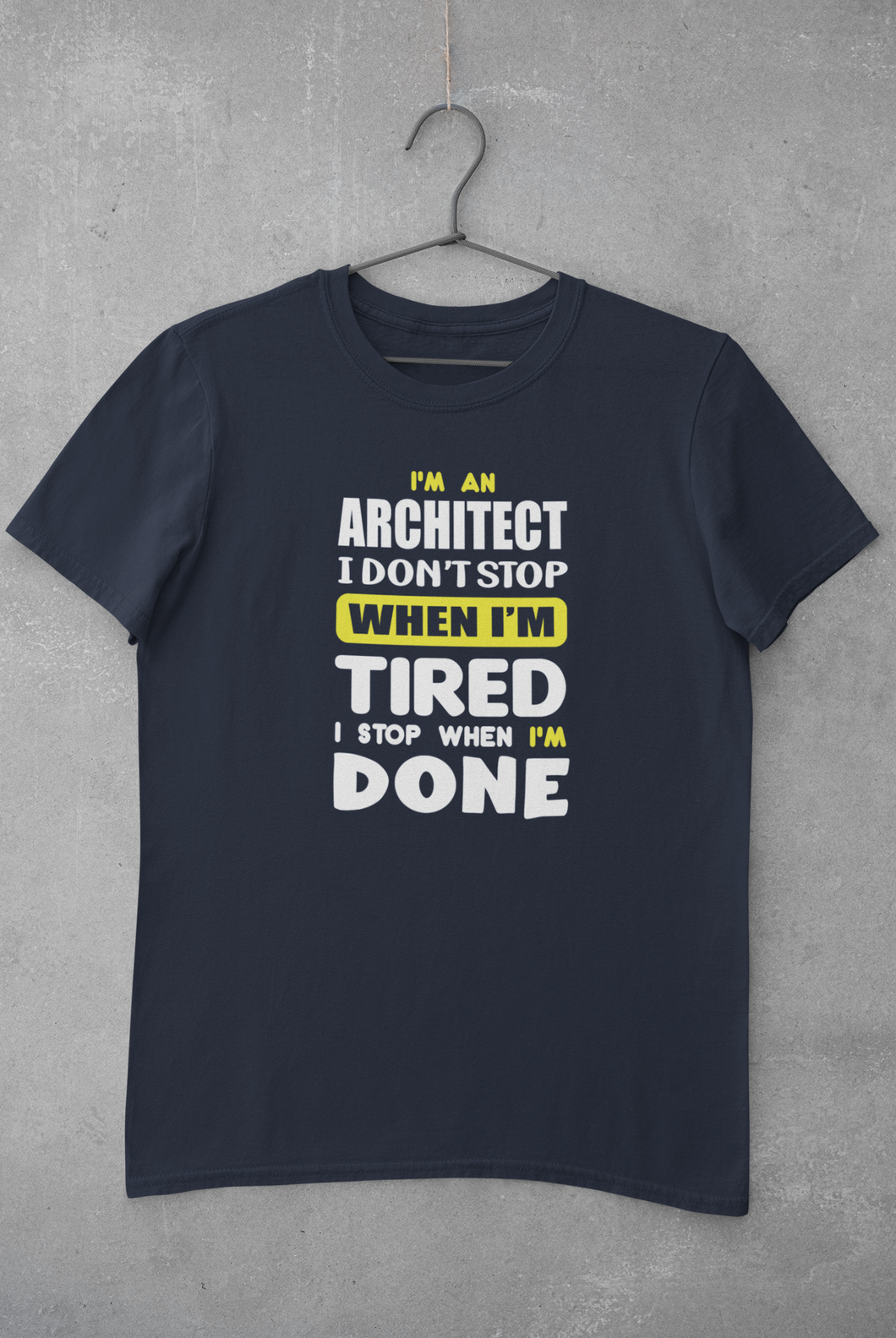 I Am Architect Profession Mens Half Sleeves T-shirt- KidsFashionVilla