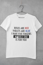 Load image into Gallery viewer, Middle One Mens Half Sleeves T-shirt- KidsFashionVilla
