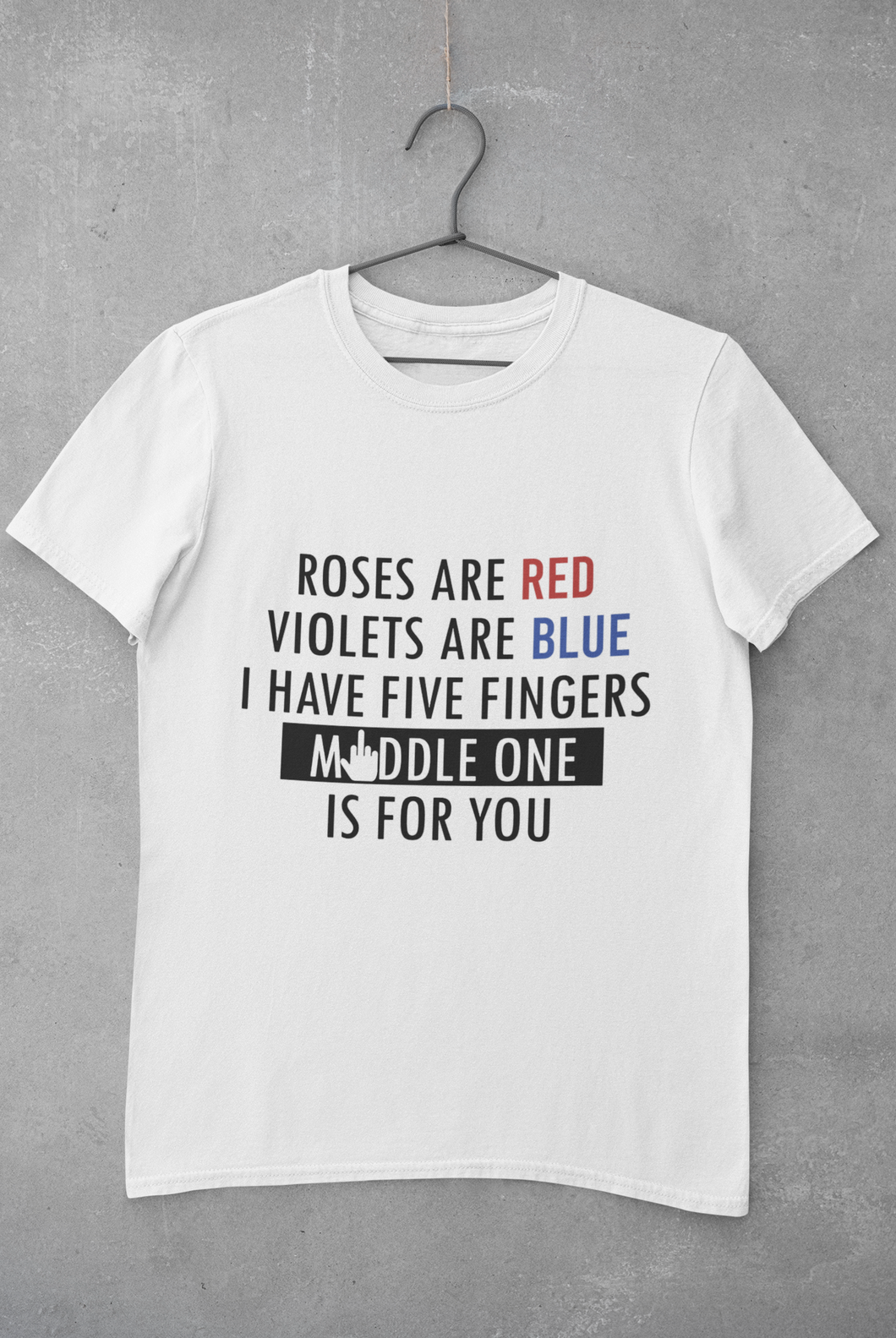 Middle One Mens Half Sleeves T-shirt- KidsFashionVilla