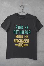Load image into Gallery viewer, Pyaar Ek Art Hai Aur Main Ek Engineer Ho Women Half Sleeves T-shirt- KidsFashionVilla
