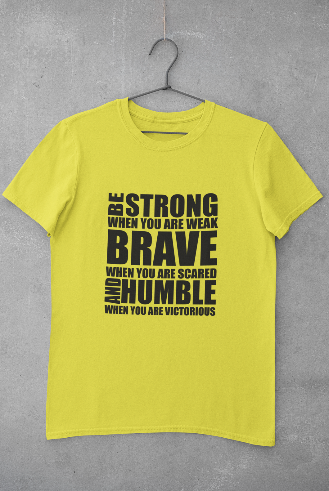 Be Strong Women Half Sleeves T-shirt- KidsFashionVilla