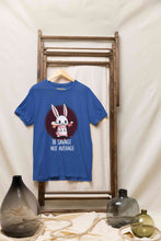 Load image into Gallery viewer, Be Savage Not Average Funny Graphic Quotes Mens Half Sleeves T-shirt- KidsFashionVilla
