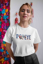 Load image into Gallery viewer, Popeye Women Half Sleeves T-shirt- KidsFashionVilla
