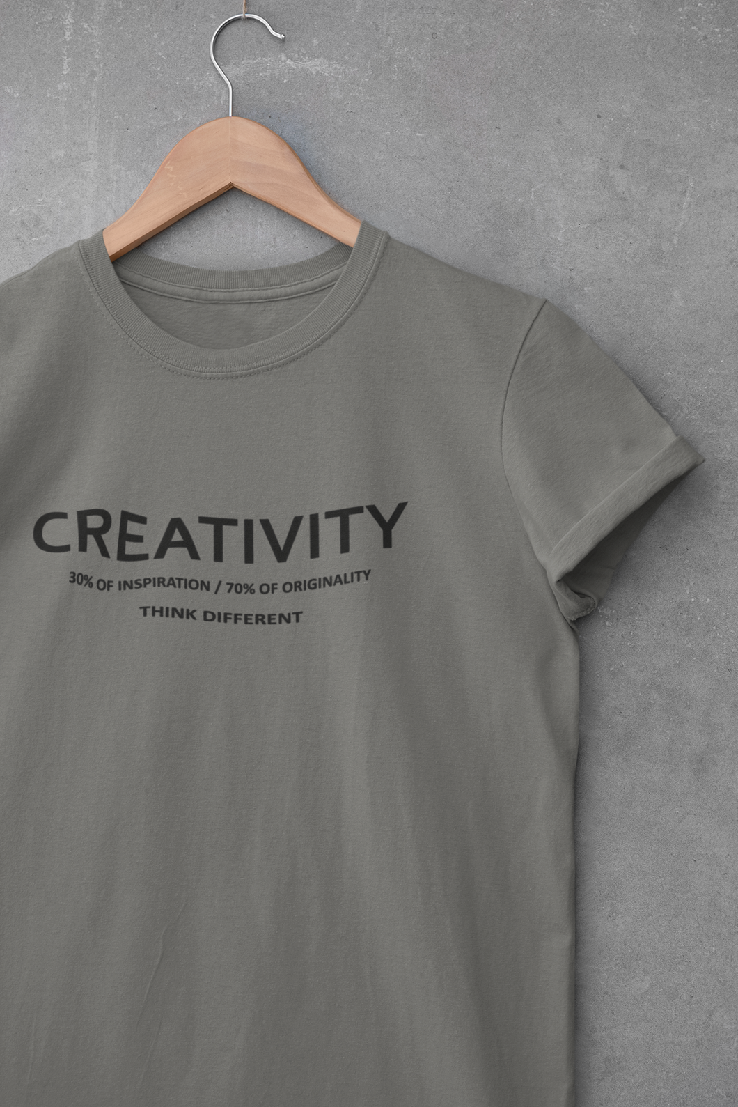 Creativity Quotes Mens Half Sleeves T-shirt- KidsFashionVilla