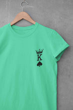 Load image into Gallery viewer, Herren Krone King Of Spades Poker Side Pocket Mens Half Sleeves T-shirt- KidsFashionVilla
