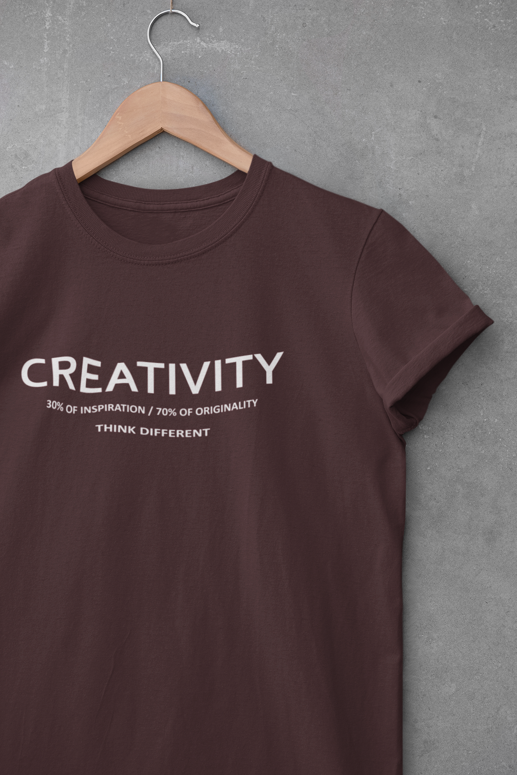 Creativity Quotes Women Half Sleeves T-shirt- KidsFashionVilla