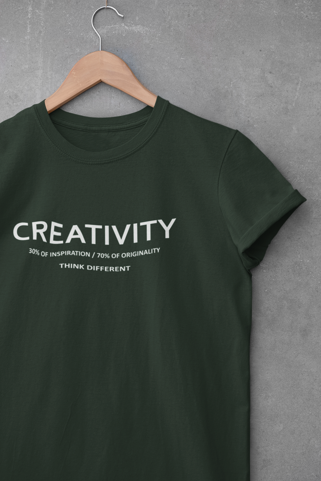 Creativity Quotes Women Half Sleeves T-shirt- KidsFashionVilla