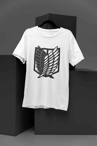 Attack On Titan Anime Mens Half Sleeves T-shirt- KidsFashionVilla
