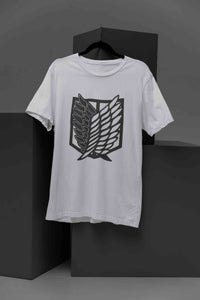 Attack On Titan Anime Mens Half Sleeves T-shirt- KidsFashionVilla