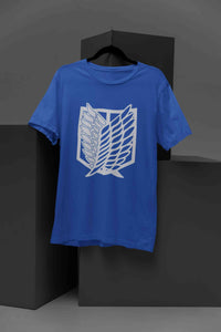 Attack On Titan Anime Mens Half Sleeves T-shirt- KidsFashionVilla