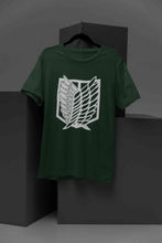 Load image into Gallery viewer, Attack On Titan Anime Mens Half Sleeves T-shirt- KidsFashionVilla
