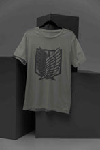 Load image into Gallery viewer, Attack On Titan Anime Mens Half Sleeves T-shirt- KidsFashionVilla
