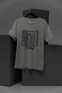 Attack On Titan Anime Mens Half Sleeves T-shirt- KidsFashionVilla