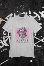 Load image into Gallery viewer, Intense Feelings Women Half Sleeves T-shirt- KidsFashionVilla
