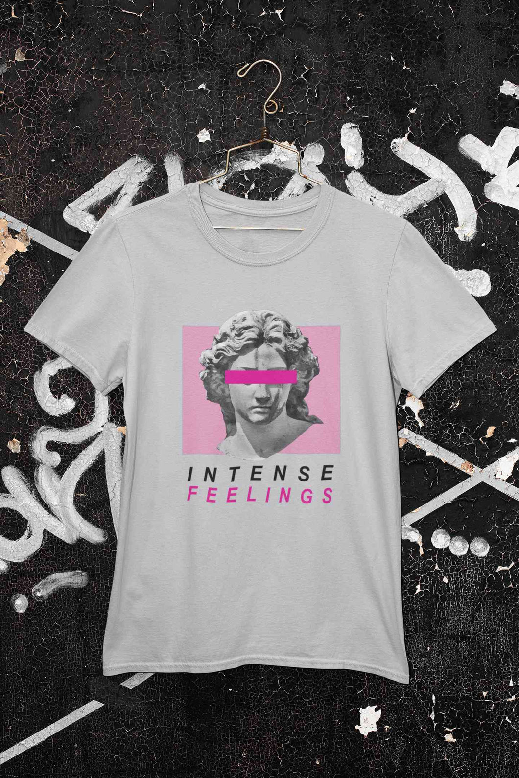 Intense Feelings Women Half Sleeves T-shirt- KidsFashionVilla