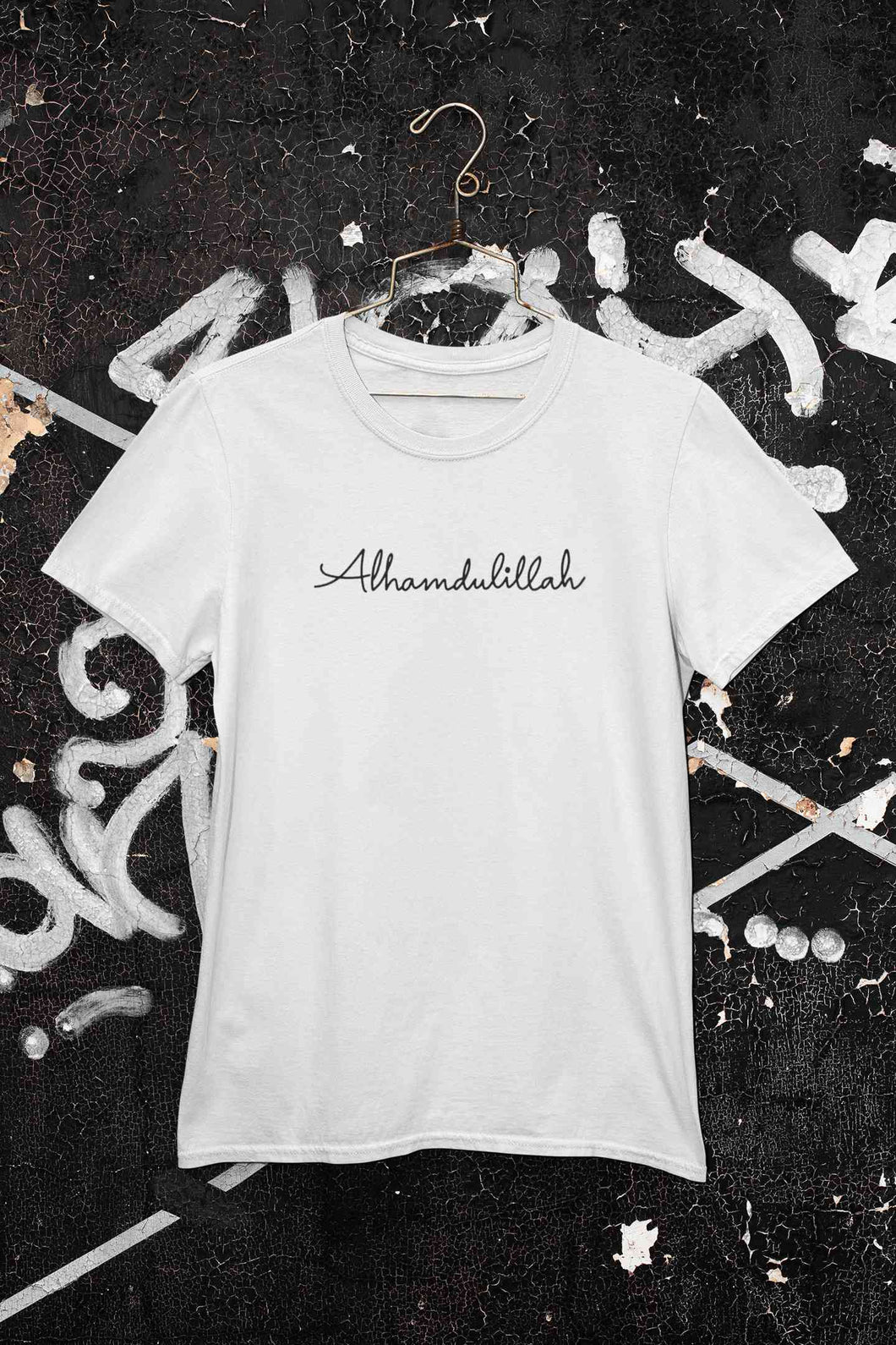 Alhamdulillah Mens Half Sleeves T-shirt- KidsFashionVilla