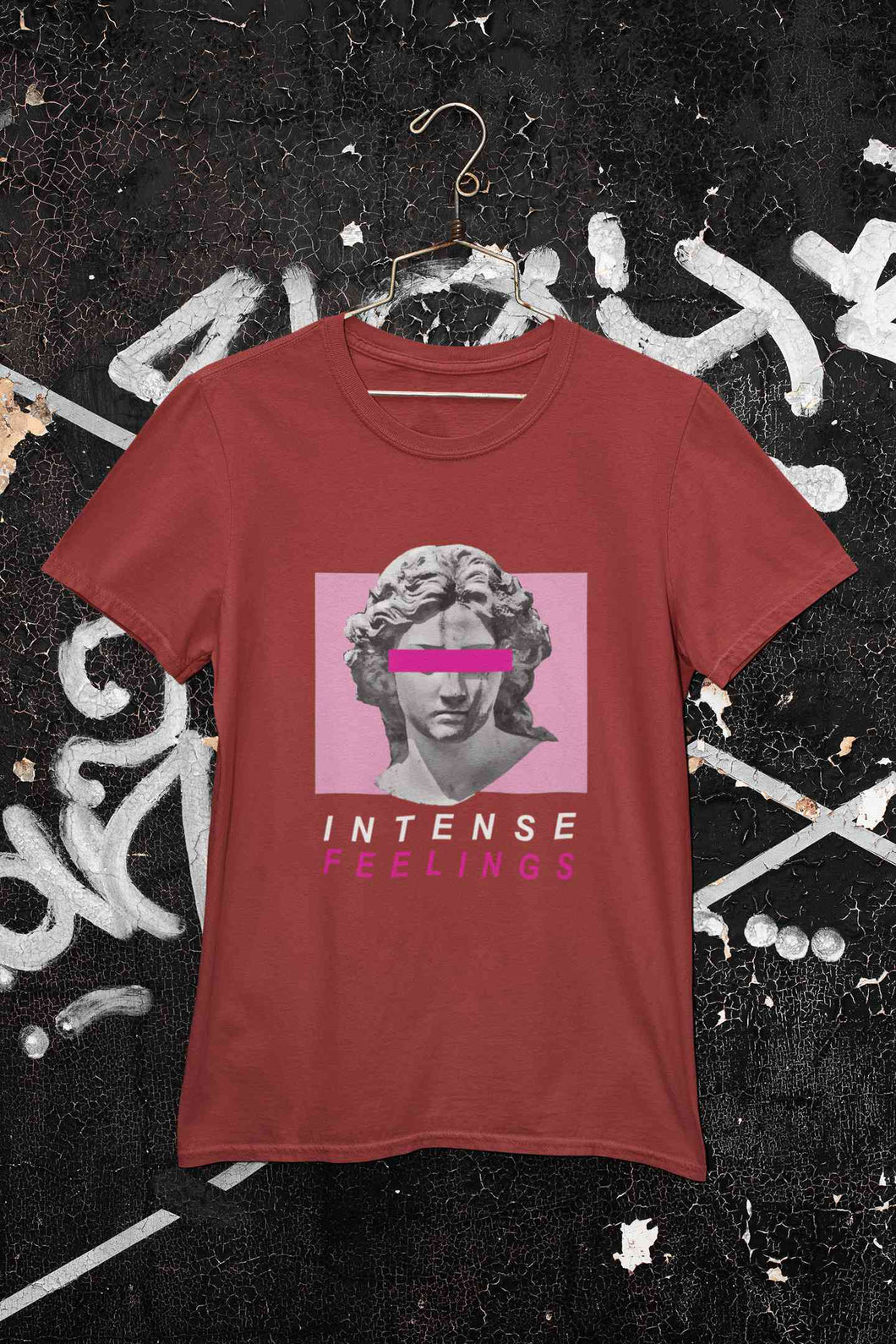 Intense Feelings Women Half Sleeves T-shirt- KidsFashionVilla