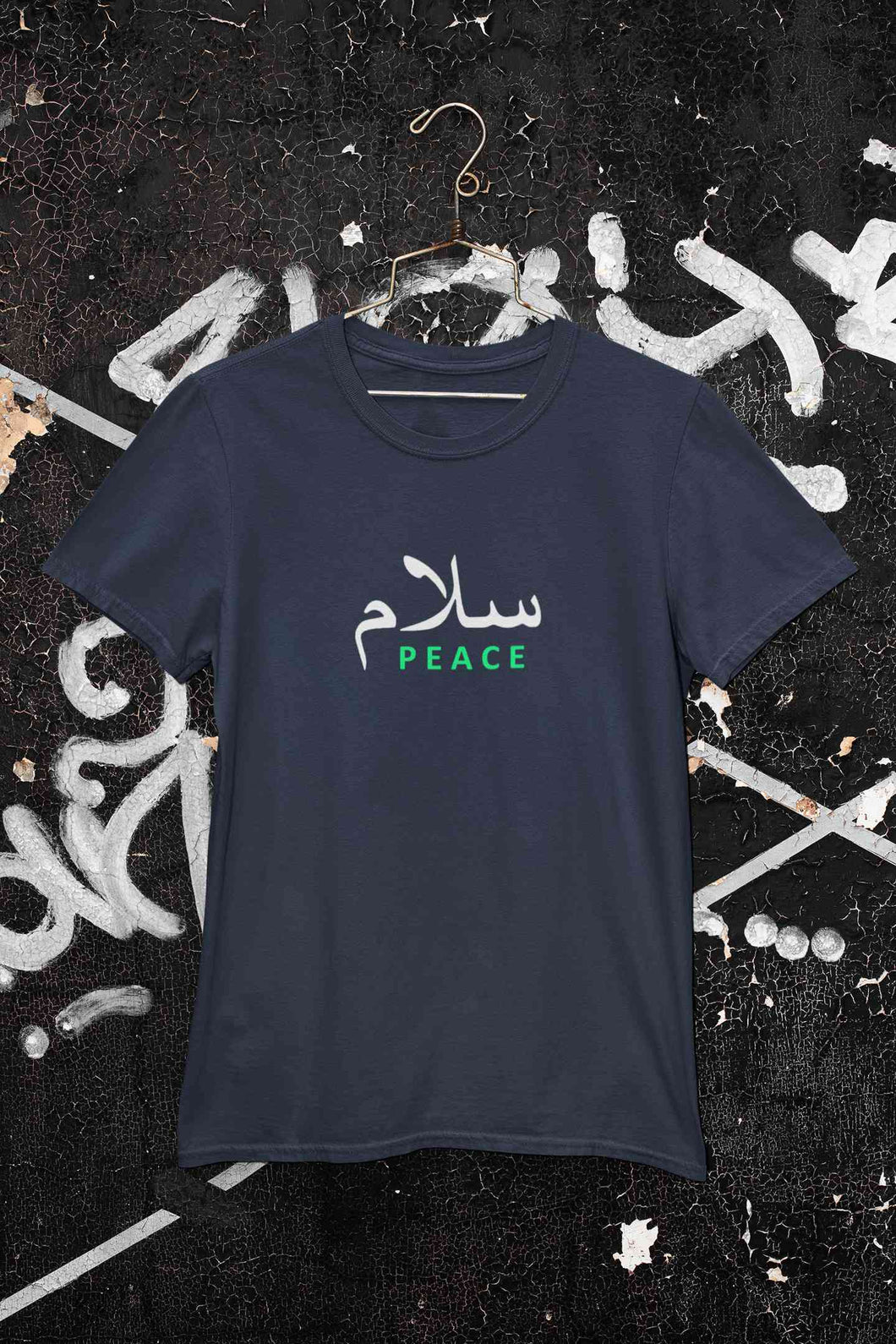Salam Urdu Font Mens Half Sleeves T-shirt- KidsFashionVilla