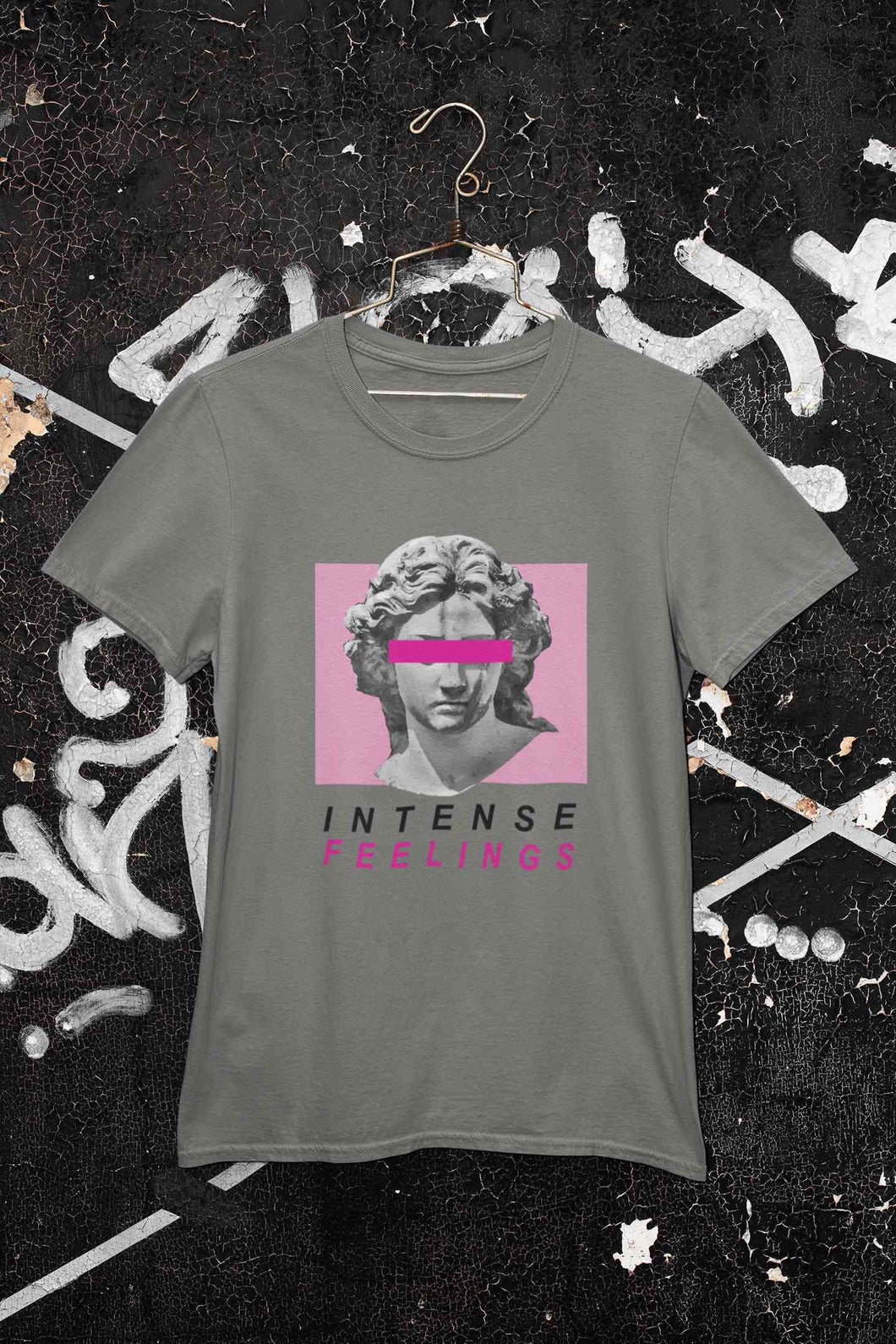 Intense Feelings Women Half Sleeves T-shirt- KidsFashionVilla