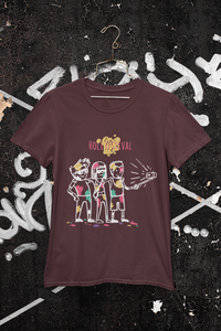 Friends Selfie Holi Women Half Sleeves T-shirt- KidsFashionVilla