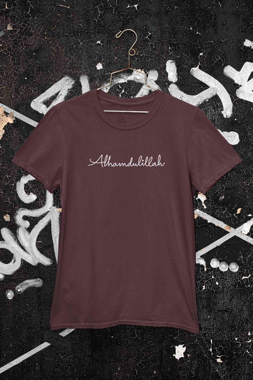 Alhamdulillah Mens Half Sleeves T-shirt- KidsFashionVilla