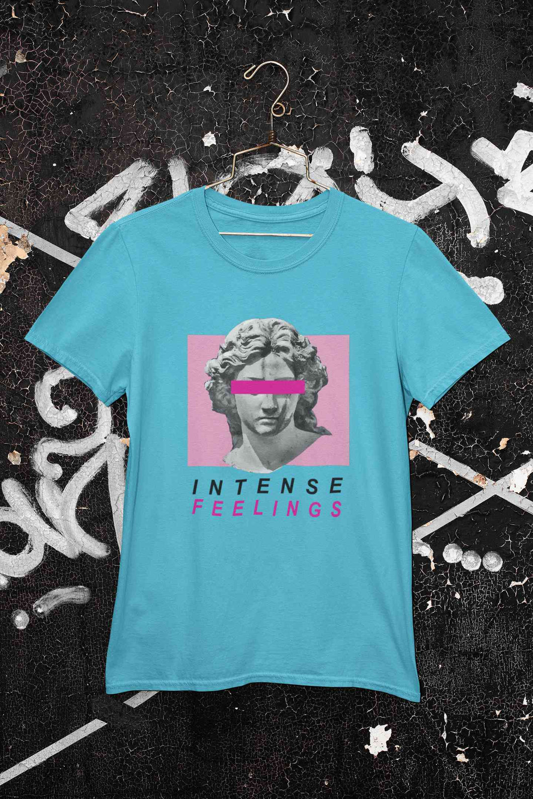 Intense Feelings Women Half Sleeves T-shirt- KidsFashionVilla