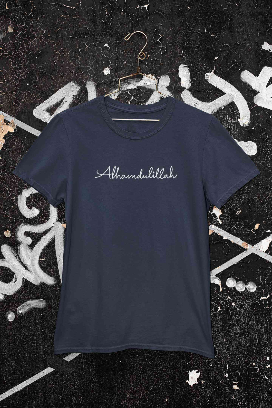 Alhamdulillah Mens Half Sleeves T-shirt- KidsFashionVilla