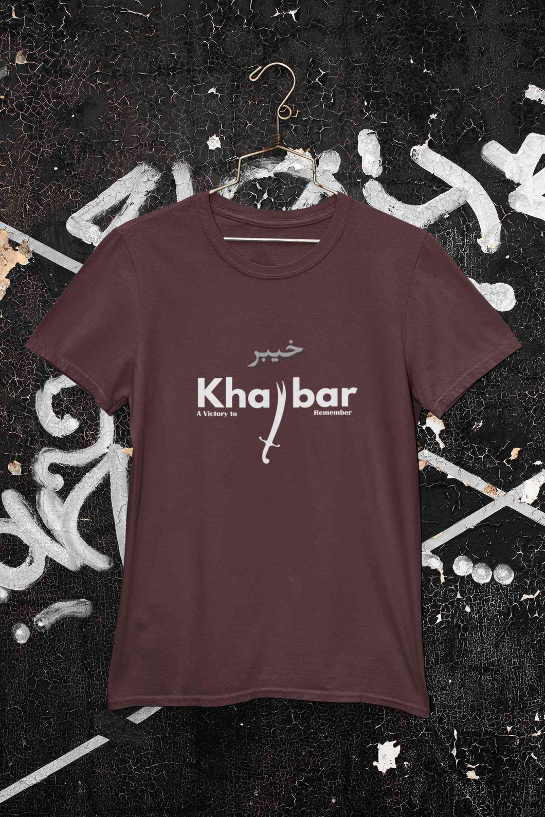 Khaybar Mens Half Sleeves T-shirt- KidsFashionVilla