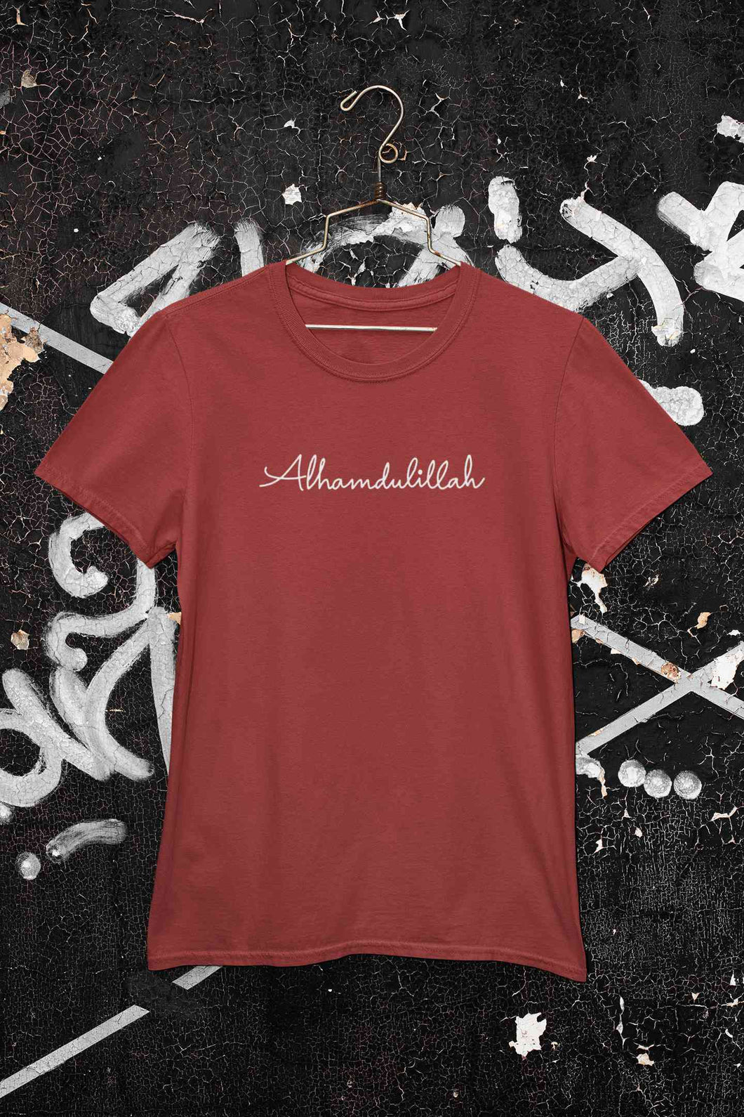 Alhamdulillah Mens Half Sleeves T-shirt- KidsFashionVilla